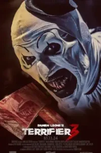 Terrifier 3 (2024) อาร์ต เดอะ คลาวน์ คืนชีพวันคริสต์มาส